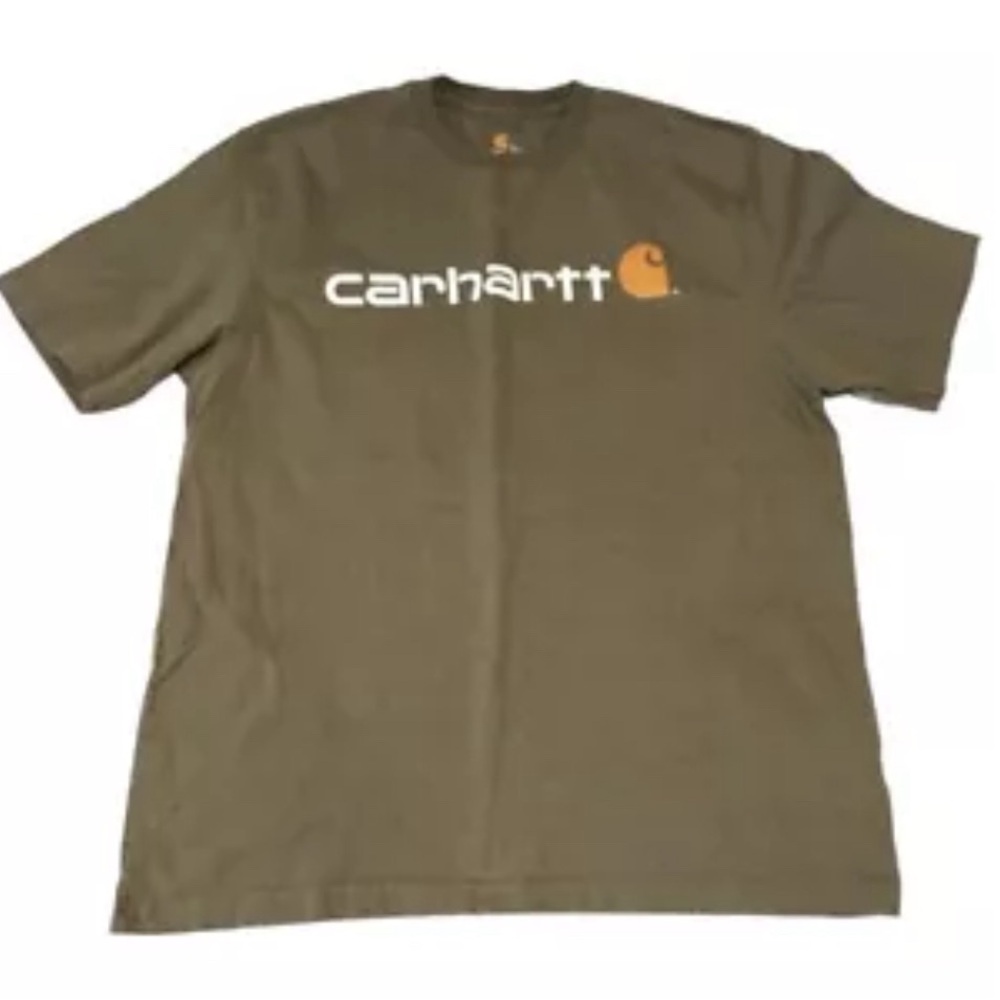 Large carhartt tshirt green